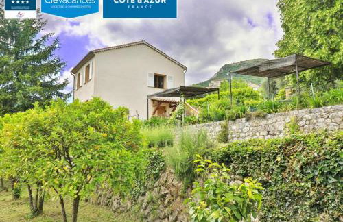 Locations-06 La maison de Noélie 1er étage, gite pour 6 au calme sur la Côte d'Azur - Foto 1