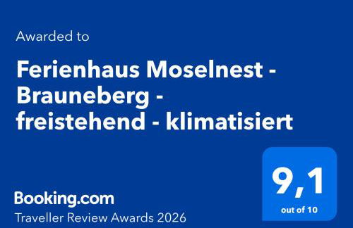 Ferienhaus Moselnest -Brauneberg - freistehend - klimatisiert - Foto 45