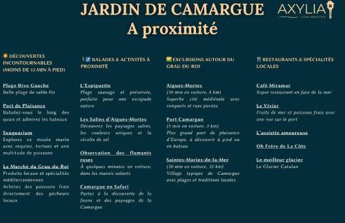 Jardin de Camargue - T4 avec parking, WIFI, vélos & jardin, proche mer - Photo 24