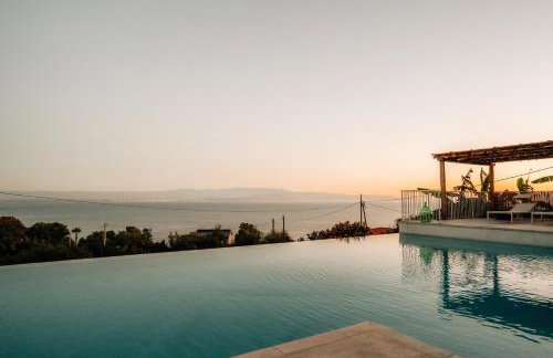 Villa Michaela con piscina privata e vista mare - Foto 17