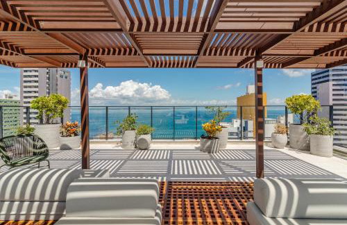 Apto de Luxo no Corredor da Vitoria com Piscina Academia Varanda Vista Mar Garagem - Foto 3