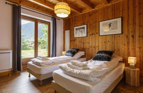 Arve - Chalet 4CH Jardin Nature Vues BBQ Poele - Photo 28