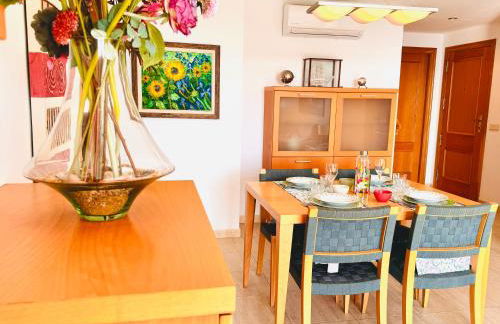 .Apartamento 1a linea de playa + piscina + parking DAIMUS - Foto 17