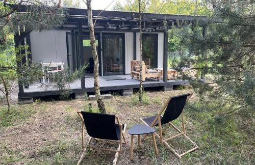 Sosnowy Raj domki nad rzeką Wkrą - Foto 63