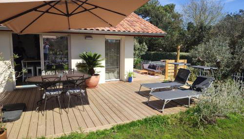 Maisonnette neuve plage et commerces à pied - Foto 3, Garden, sunbed