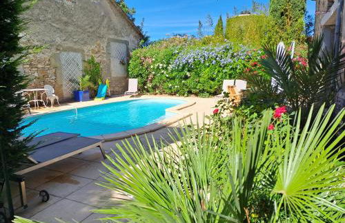 Le gîte de Sainte Valière PISCINE,SPA et CLIMATISATION - Foto 31