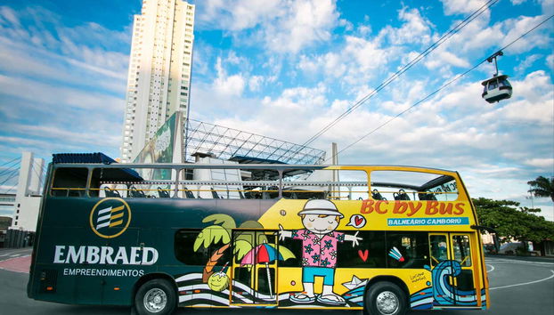 Panoramic bus route in Balneário Camboriú