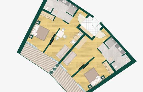 Mühlwaldhof Appartement - Foto 4