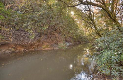Happy Trout Hideaway - Creek Views Of Hot House Creek, Hot Tub, Outdoor Fire Pit, Cozy Atmosphere - Mineral Bluff, GA - Foto 33