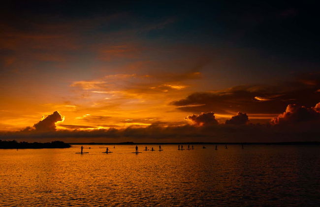 Sunrise Paddle Surfing in Bacalar Lagoon - Photo 4