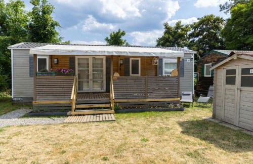 Grand Mobil Home 6 personnes climatisé avec 3 chambres et 2 salles de bains à Munster en Alsace - Foto 39