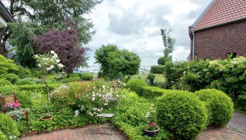 Haus Tapken mit Meerblick - Foto 2, Garden, Garden view