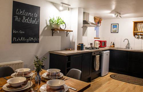 The Bolthole barn with wood-fired hot tub - Foto 3