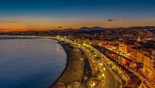 Découvrez France Riviera et Monaco dans une journée - Photo 2, Vue sur la Promenade des Anglais Nice