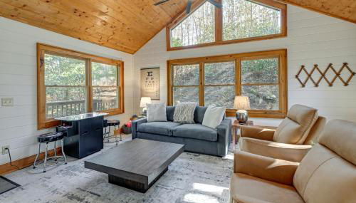 Deck, Fire Pit and Game Room! Wooded Cashiers Escape - Foto 4