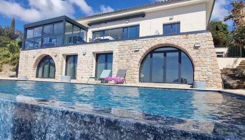 Splendide villa vue mer 180° à 500 m de la plage - Foto 4