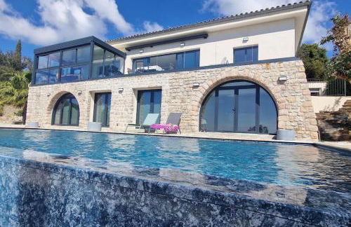 Splendide villa vue mer 180° à 500 m de la plage - Foto 4