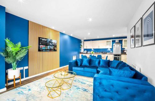 Spacious 2 Bed Apt B'ham CC with parking Sleeps 7 - Foto 2