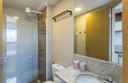 Aptos completos com lazer a poucos minutos da praia HFOs - Foto 33