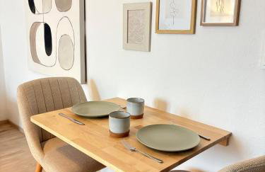 Modernes Zentrales Designer Apartment I Perfekt für Arbeiten & Familien - Foto 4