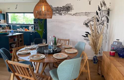 Ty Glazu Villa neuve grand confort, jardin 1600m2, GR34, criques, restos et port Doelan à pied - Foto 9