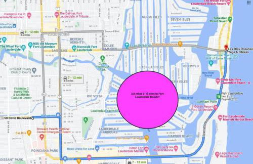 Rustic Retreats Beachy 1BR for 4 guests in the heart of Fort Lauderdale - Foto 10