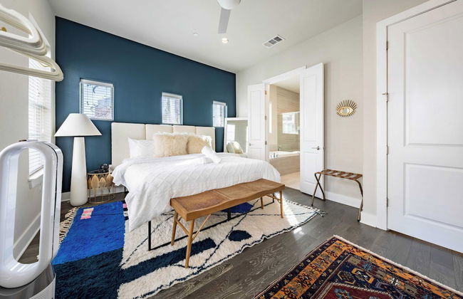 Modern Home, Private Balcony, Near Rainey & Lady Bird Lake Haus of Z - Foto 16