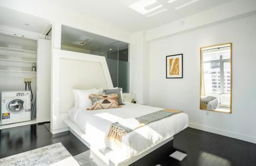 Financial District 1br w WD gym elevator NYC-1362 - Foto 8