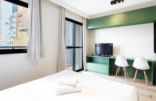 Em frente ao metrô Luz Lindo e Confortável - Foto 16