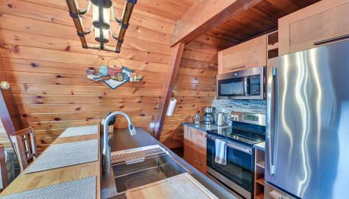 Walk to Ski Lift! Charming Hunter A-Frame - Foto 3