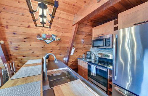 Walk to Ski Lift! Charming Hunter A-Frame - Foto 3