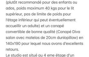 Wim Studio - 4 pers - vue mer - parking privé - Foto 6