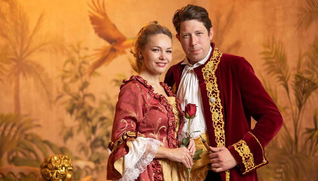 Cena y concierto de Mozart en el Grand Hotel Bohemia - Foto 5, La pareja protagonista del concierto