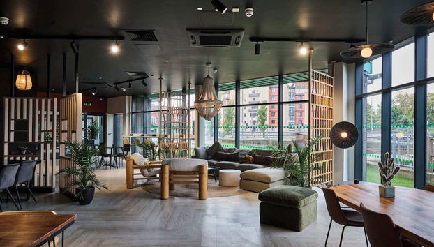 Sala de estar do lobby