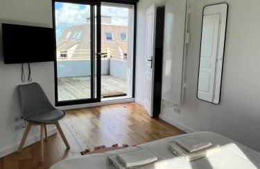 Maison vue mer proche Deauville et plage - Foto 18