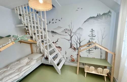 Maison de famille élégante avec piscine chauffée - 2km des plages - Foto 46