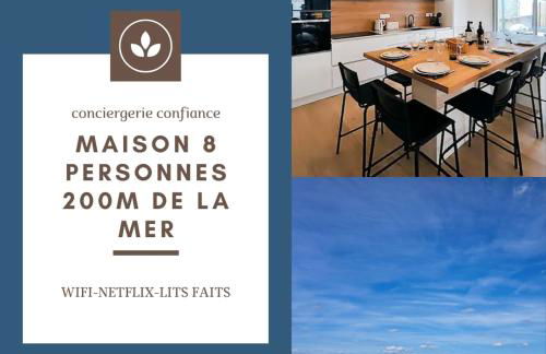 Maison familiale vue mer - plage et resto à pieds - Foto 1