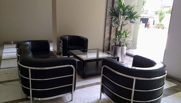 Zona de estar del vestíbulo