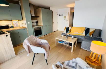 Le Panorama, confortable appartement - accès direct à la plage - Foto 3