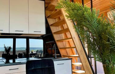 Stodoła Na Kresach - widokowy domek drewniany, całoroczny JACUZZI & SAUNA - Foto 16