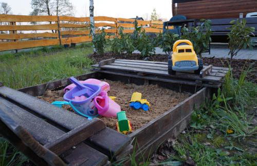 Drewniany Zakątek z sauną i jacuzzi - Foto 41