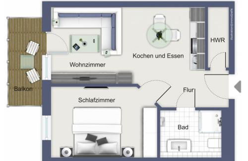 Linden-Palais Wohnung 30 - Foto 13