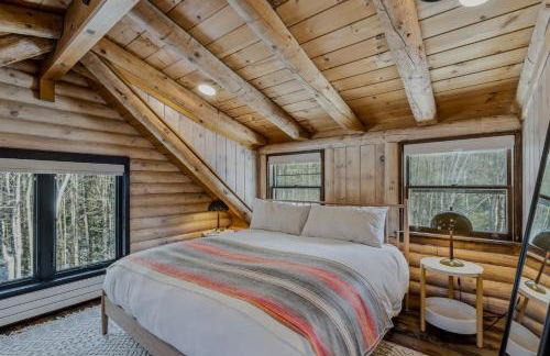 Log Cabin Fireplace Upper Valley - Wooded Chalet - Foto 23