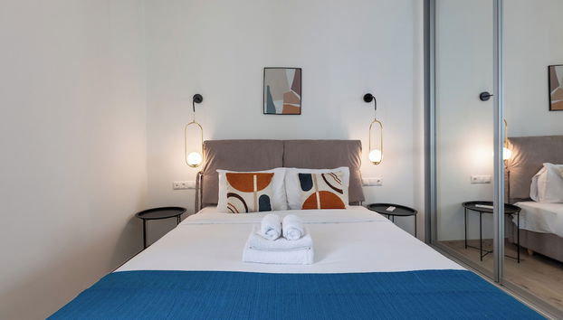 Elvis 2-Bedroom Apartment in Athens - Foto 2, Habitación