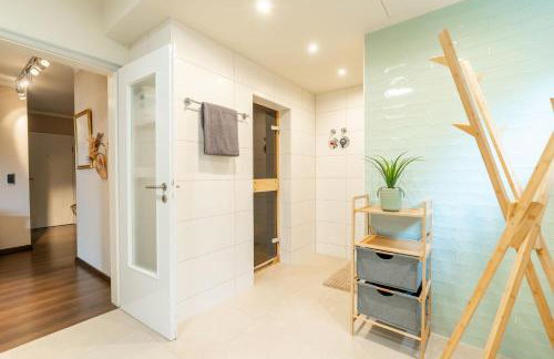 Ferienwohnung mit Terrasse im Grünen mit Sauna nahe Altstadt - Foto 10