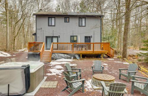 Pocono Pines Home with Private Hot Tub! - Foto 30