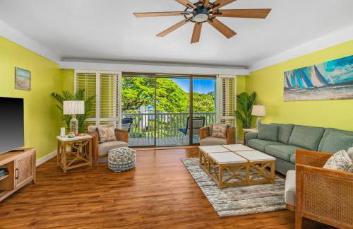 Step to beach New Quiet Kiahuna Plantation Remodeled 2 bedroom condo with AC - Foto 3