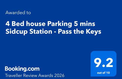 4 Bed house Parking 5 mins Sidcup Station - Pass the Keys - Foto 6