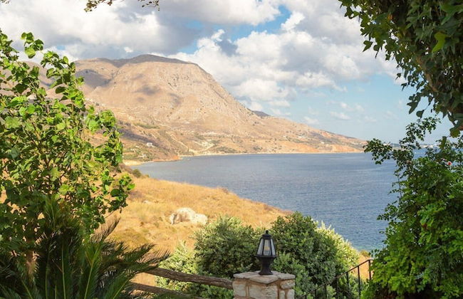 Souda Bay View Large Private Pool Walk to Beach Sea Views A C Wifi - 2119 - Foto 33