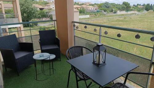 Le cocon de Marie,piscine, balcon, parking gratuit, baignoire - Foto 3